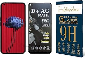 D+ Matte Tempered Glass With 18H Hardness For Nothing Phone 1 (PACK OF 1) with Free Installation Kit Full screen Coverage - 6.55 inch