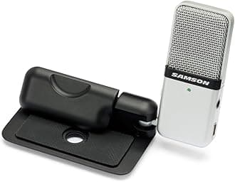 GOMIC Go Mic Portable USB Condenser Microphone+Mounting Clip+Carry Case