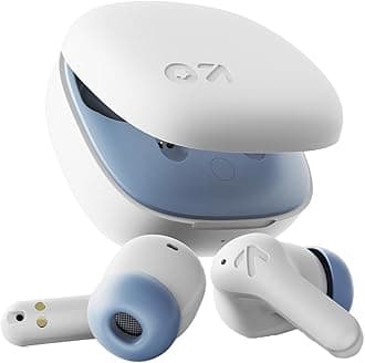 Boult Newly Launched K10 Truly Wireless in Ear Ear Buds with 50H Playtime, 4 Mics Clear Calling, 45ms Low Latency, Type-C Fast Charging, IPX5, Made in India TWS Earbuds Bluetooth Wireless (Ice Blue)