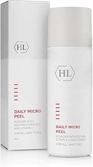 HL Holy Land Cosmetics Daily Micro Peel: a Water Activated Enzymatic Exfoliator with Gentle Micro Granules, 2.6 oz