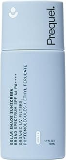 Skin Solar Shade - Moisturizing Face Sunscreen SPF 46 PA++++ Broad Spectrum UV Protection. Hydrating Sunblock for Dry Skin. Lightweight Travel Size Sun Protection, 1.7oz