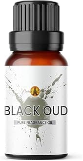 Black Oud Fragrance Oil 10ml - for Aromatherapy Wax Melt, Reed Diffuser, Candle Making, Home Made Soap, Bath Bomb, Potpourri, Slime, Oil Burner