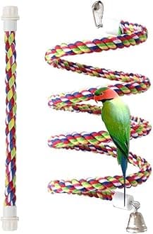 Rope Bungee Bird Toy, Small