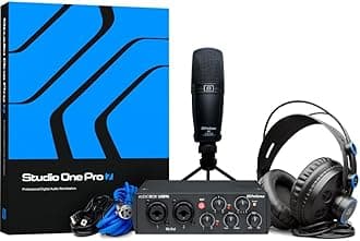 Presonus Audiobox 96 Studio - 25Th Anniversary Edition Interface, Microphone, Headphones & Software