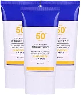 1/2/3pcs SPF50+ Sunscreen Whitening Lotion UV Protection aging Korean Refreshing Brighten E5J9 Cosmetics Moistur Non-sticky