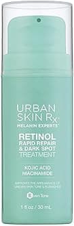 Urban Skin Rx® Retinol Rapid Repair + Dark Spot Treatment Facial Serum, Targets Fine Lines, Hyperpigmentation & Blemishes, Improves Appearance of Tone, Scarring, Fine Lines & Enlarged Pores,1 Fl Oz