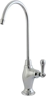 Gourmetier KS3191AL Restoration Single Handle Water Filtration Faucet, Polished Chrome, 10.81 x 4.63 x 1.75