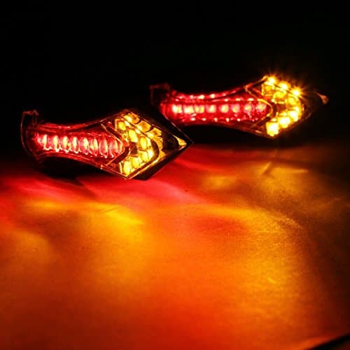 LED Motorcycle Quad ATV 3-in-1 Mini Indicator Stop Lamp Rear Light/Tail Light for Harley Custom Cruiser