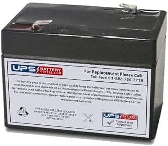 Bosfa GB6-2 6V 2Ah Replacement Battery with F3 Terminal