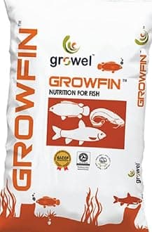 Growel Fish Food, Floating Pellet Feed for Adult Fishes,Turtile &Other Aquatic Pets 1.8mm,1 Kg