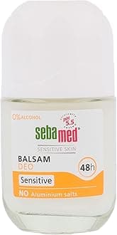 Balsam Sensitive Roll-On Deodorant without Aluminium Salts, 50 ml, Binds Odours, Inhibits Odour-causing Bacteria and Nourishes the Skin