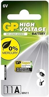 GP Alkaline 11A Mn11 6V Super 1