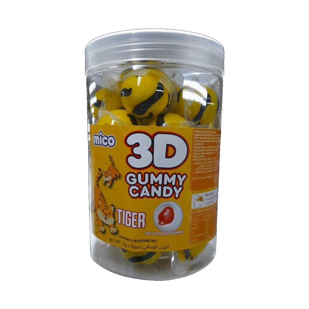3D Gummy Candy - Tiger