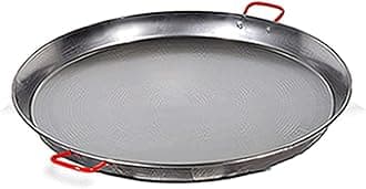 Garcima La Ideal Polished Steel Paella Pan 32cm