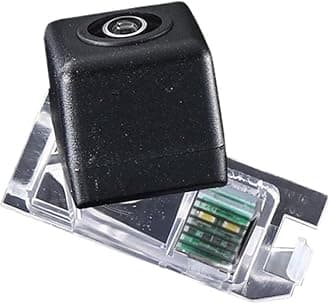 HD Car Rear View Reverse Parking Back Up Camera Compatible With Fiat 500 595 695 500C 595C 695C Diesel Hatch/Electric Motor Hatch(No.7302)