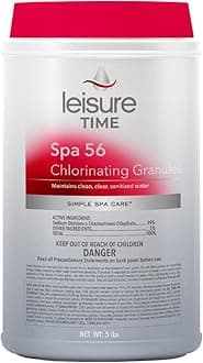 Leisure Time E5 Spa 56 Chlorinating Granules for Spas and Hot Tubs, 5-Pounds
