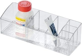 InterDesignMed+Bathroom Organizer 9 inch Clear
