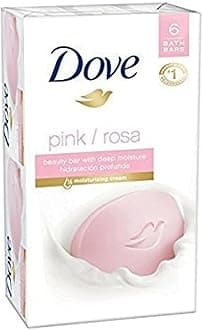 Dove Pink-Rosa Beauty Bars For Women - 6 X 4.25 Oz Soap