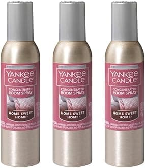 Concentrated Air Freshener Room Spray, Odor Eliminator for Home, Bathroom, Home Sweet Home, 1.5 Oz (Pack of 3)