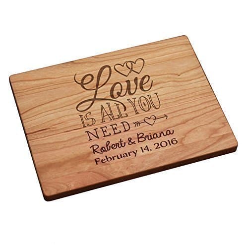 Personalized Cutting Board - Love Is All You Need