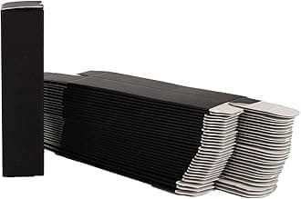 50 PCS Empty Matte black Lip Gloss Boxes W22 xW22 xH92mm /0.87 * 0.87 * 3.62 inch, Cosmetic Perfume/Mascara Box Packaging for Small Business Wholesale, small Kraft Paper Box