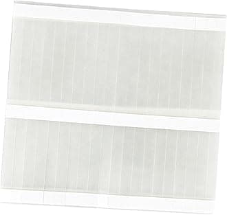 Thermal Glue Strips Hot Melt Stick Glue Strips Office Supplies, Bookbinding Tapes Book Binder Glues for Notes Books Crafts, 100pcs