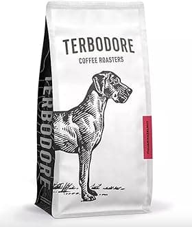 Terbodore | Italian Hazelnut Coffee Beans | 1kg Bag | Delicious Nut Flavoured Bean | Subtle Nutty Aroma | Premium Grade Whole Bean | Medium Roast | Home or Cafe | Hazelnut Coffee Beans