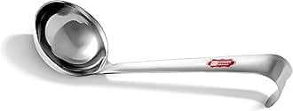 Kitchen Expert - Ghee Tipri | Stainless Steel | Small Spoon for Ghee/Oil | Ladle for Ghee Degchi/Pot/Jar/Container | 1 Pc