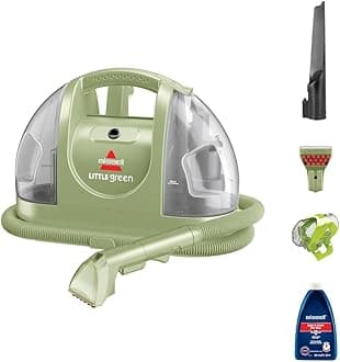 BISSELL LITTLE GREEN 4098K – Portable Carpet Cleaner, Removes Tough Stains from Carpets, Upholstery, & Cars | 2-Year BISSELL Warranty