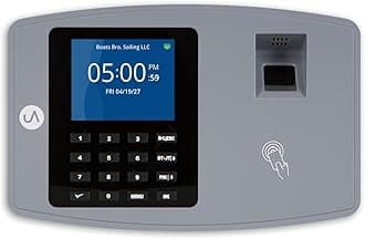 uAttend BN6500 Employee Management Time Clock - Grey
