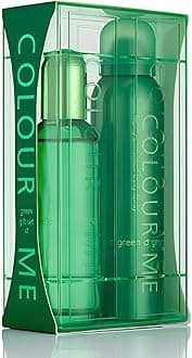 Green Perfume for Men. 90ml Eau de Parfum Men & 150ml Body Spray - Twin Perfume Gift Set Men. Luxury Fragrance - Mens Aftershave, Long Lasting Fragrance for Men by Milton-Lloyd