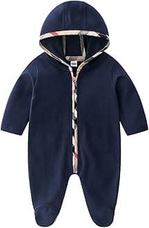 Unisex Toddler Baby Boy Romper Jumpsuit Cotton Long Sleeve Newborn Baby Boy Bodysuit One-Piece Overalls