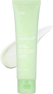 medicube Exosome Cica Tea Tree Cream for Sensitive Skin with Centella Asiatica help reduce redness and breakouts. | Low-irritating, Moisturizing Daily Texture Care | Korean Skincare | 1.7 fl oz