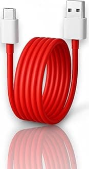 AINE 65W Fast Charging Cable – USB to C compatible with OnePlus 13 13R 12 12R 11 10 9 Pro Nord 4 3 2 CE Series (Dash Warp Supervooc) Compatible | Original High-Speed Charging