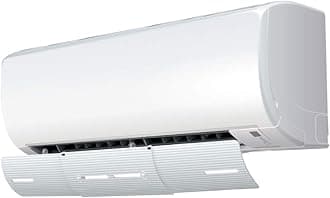 AIR WING Slim, Length & Angle Adjustable Air Conditioner Deflector helps Cooling/Heating Air Circulation, Anti Blast, Wind Baffle and Direction, Anti-Condensation