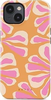 BURGA Phone Case for iPhone 15 - Cute, Trendy, Aesthetic, Pattern Phone Cover, Hard Shell Protection - fits Apple iPhone 15 Case for Women and Men