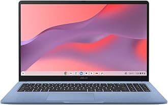 Chromebook 15 CX1505CKA Laptop | 15.6" Full HD Screen | Intel Celeron N4500 Processor | 4GB RAM | 64GB eMMC Storage | Google Chrome OS | Fabric Blue
