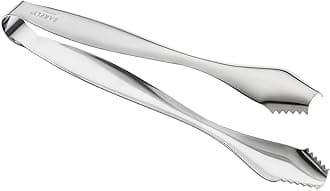 Ice Tong, Stainless, 7.1 Inch