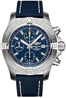 Breitling Avenger Chronograph 45Mm Blue Mens Watch Chronograph, Blue,