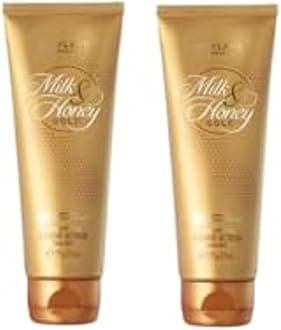 milk and honey gold smoothing sugar scrub small Pack - 75 x 2 grams - Pack of 2 and novage set