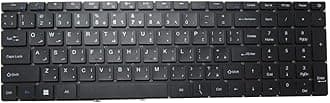 Laptop Keyboard For I-life Digital Zed Air CX7 Black Without Frame New Arabia AR