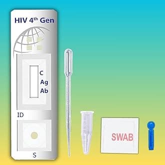 HIV 4th Generation Rapid Home Self-Test Kit (Pack of 1)
