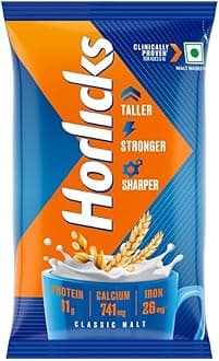 Horlicks Classic Malt Standard 450gm Pouch ...HUMARABAZAR..., 15.87 Ounce (Pack of 1)