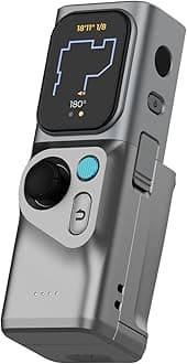 HOZO M-Cube Laser Measuring Tool Smart Planner Combo,164ft/50m,±1/16 inch Accuracy,360° Joystick for Capturing Floorplans from Any Angle, One-Tap Button for Precise Edge and Corner Measurements