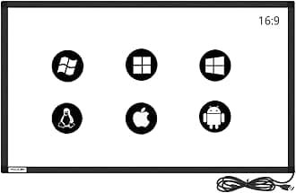 GreenTouch 98 inch Multi Points Infrared Touch Frame, Ir Touch Overlay,Ir Touch Screen Panel for Kiosk…