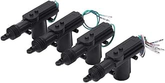 Car Keyless Entry System Kit, Universal Car Central Locking System Power Door Lock Kit, Remote Control 4 Door Auto Locking Security Entry Kit for Most Vehicles 4 Door Installation