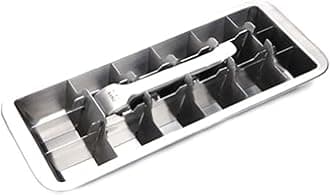 Onyx 18/8 Stainless Steel # ICE001 18 Slot Ice Cube Tray