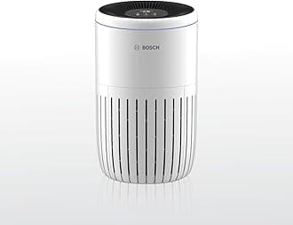BOSCH Air Purifier for Home (Covers, 810-sq ft), 3-in-1 Filter for Pollen, Smoke, Dust, Dander, Outdoor Pollution, Odors, ENERGY STAR, Air 2000, White