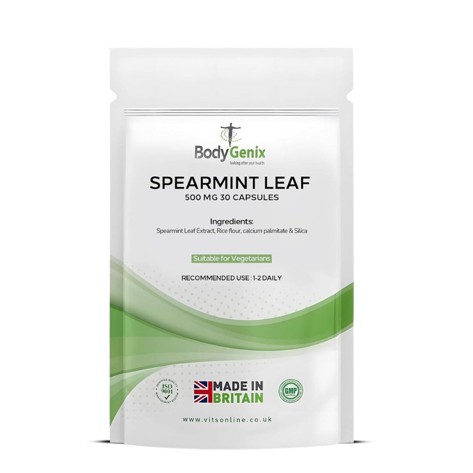 Spearmint Leaf 500mg Capsules