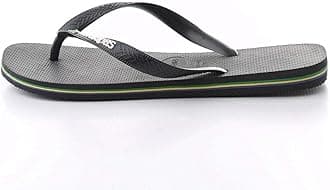 Unisex's Brasil Logo Flip Flops
